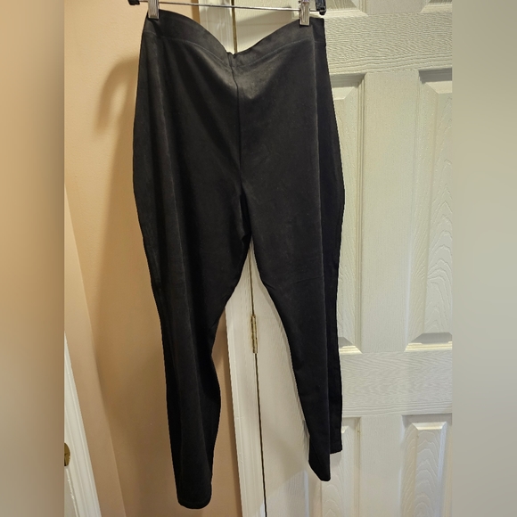 Express High Waisted Velour Leggings size L NWT - Picture 3 of 7
